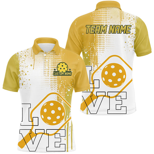Multi-Color Love Pickleball Shirts For Team, Custom Pickleball Jerseys With Player'S Name And Team'S Name IPHW6524
