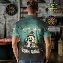 Load image into Gallery viewer, Only Just Here For The Darts Custom Halloween Darts Shirt For Men, Funny Ghostly Darts Team Jersey TDM4951