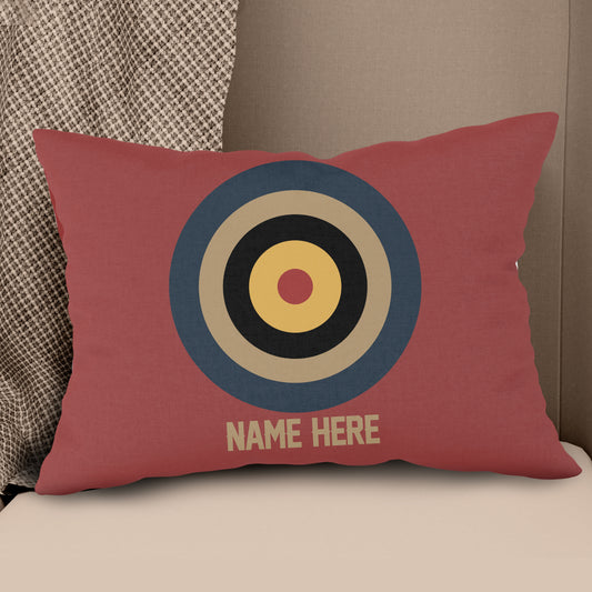Personalized Archery Target Red Version Pillows, Best Archery Pillows TDM0868