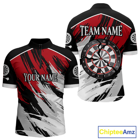 Multi Color Cracked Dartboards Custom Dart Team Shirt For Men, Dart Jerseys NYN0233