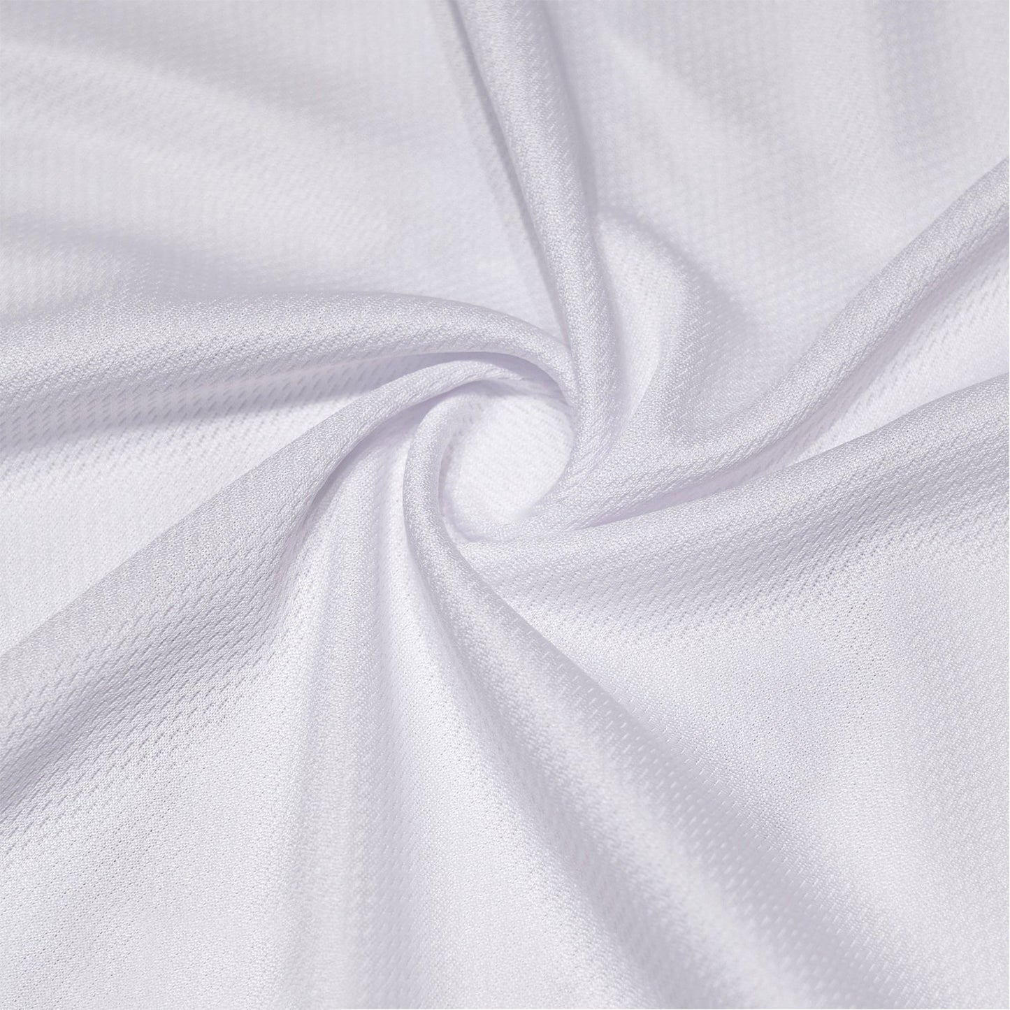 Close-up fabric detail of lightweight 100% polyester quick-dry bowling shirt