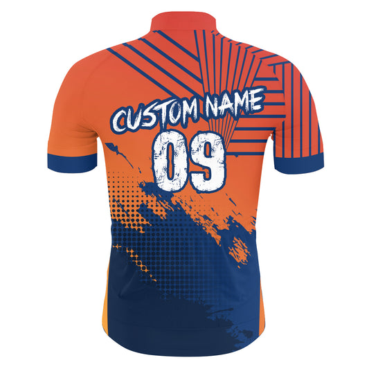 Live to ride Custom mens cycling jersey UPF50+ Road biking tops Bicycle clothes with 3 pockets| SLC05