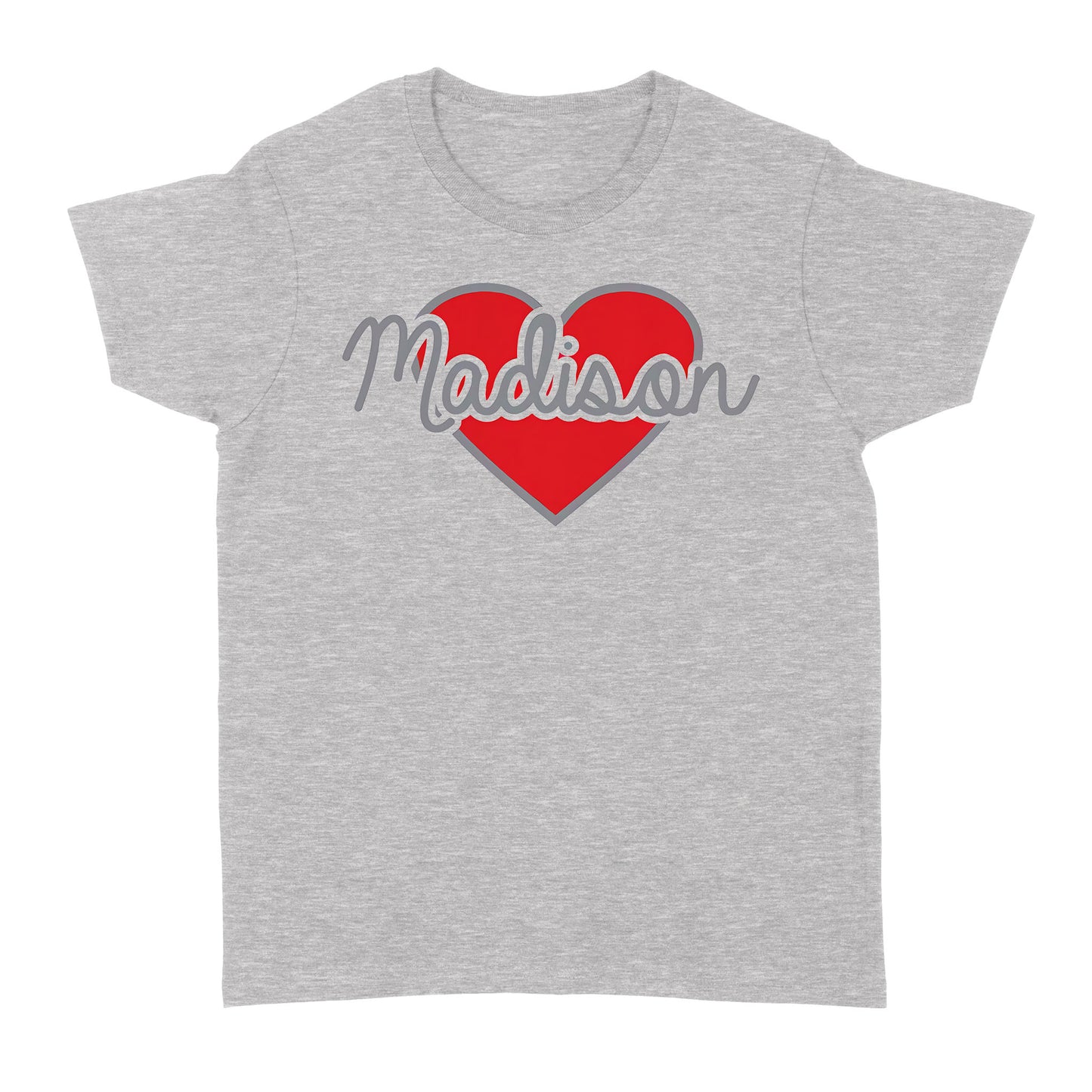 Heart Personalized Valentine T-shirt - Gift for Boyfriend, Girlfriend on Valentine day - FSD1007