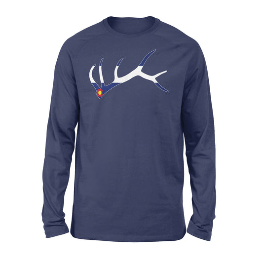 Colorado elk hunting horn NQS1114 D03 - Standard Long Sleeve