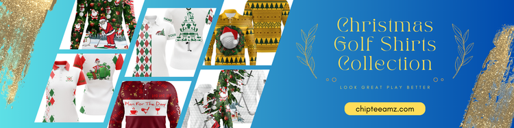 golf christmas shirt
