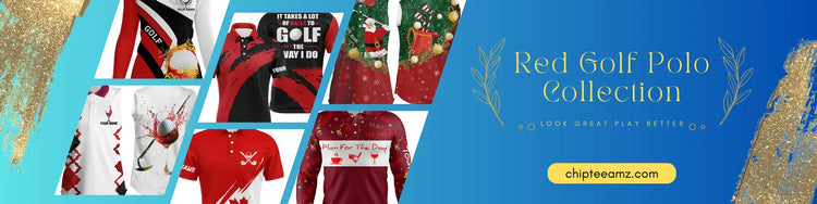 red golf polo 