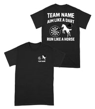 Load image into Gallery viewer, Darts And Horse On Shirt, Custom Darts Team Shirt For Men-Women, Darts For Gift NYN0130