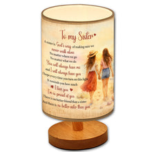 Load image into Gallery viewer, Sister Table Lamp Sister Gifts from Sister Night Light Gifts for Sister Christmas Gifts, Birthday Gifts