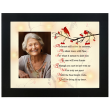 Load image into Gallery viewer, Memorial Shadow Box, Cardinal Picture Frame Sympathy Gifts for Loss of Loved One Memory Frame 3.5x5 TND3