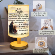 Load image into Gallery viewer, Father Daughter Fishing Table Lamp gifts for Daughter from Dad, Dad Daughter Fishing Lamp Daughter gifts CTNL2