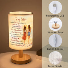 Load image into Gallery viewer, Sister Table Lamp Sister Gifts from Sister Night Light Gifts for Sister Christmas Gifts, Birthday Gifts