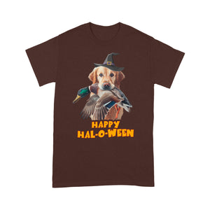 Golden Retriever duck hunting Halloween T-shirt FSD4598 D02