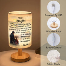 Load image into Gallery viewer, Father Daughter Fishing Table Lamp gifts for Daughter from Dad, Dad Daughter Fishing Lamp Daughter gifts CTNL2