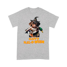 Load image into Gallery viewer, Chocolate Labs duck hunting Halloween T-shirt FSD4596 D02