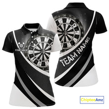 Load image into Gallery viewer, Personalized Grey Dart Shirt for Team Dart Jersey for Women Dartboard League Uniform DHT11