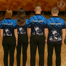 Load image into Gallery viewer, Custom Funny Opossum Bowling Team Jersey Ugly Bowling Shirt League for Men Bowling Gift QZT846