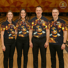 Load image into Gallery viewer, Funny Bee Bowling Shirt for Women Custom Bowling Team Jersey Bowling Outfit Gift for Bowlers QZT952