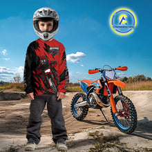 Load image into Gallery viewer, Red Custom Motocross Jersey for Men Women Kid Dirt Bike Shirts Motorcycle Shirt XM456