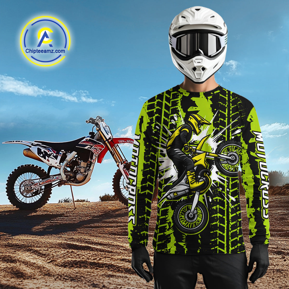Custom Motocross Jersey for Kids Women Men Dirt Bike Shirts Motorcycle Riding Shirt XM497