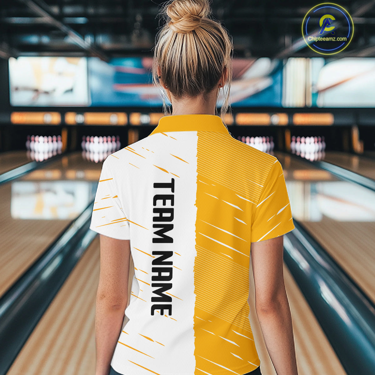 Beer Bowling Shirts Yellow&White Beer Bowling Jersey for Team Women Men Bowl League MBL259