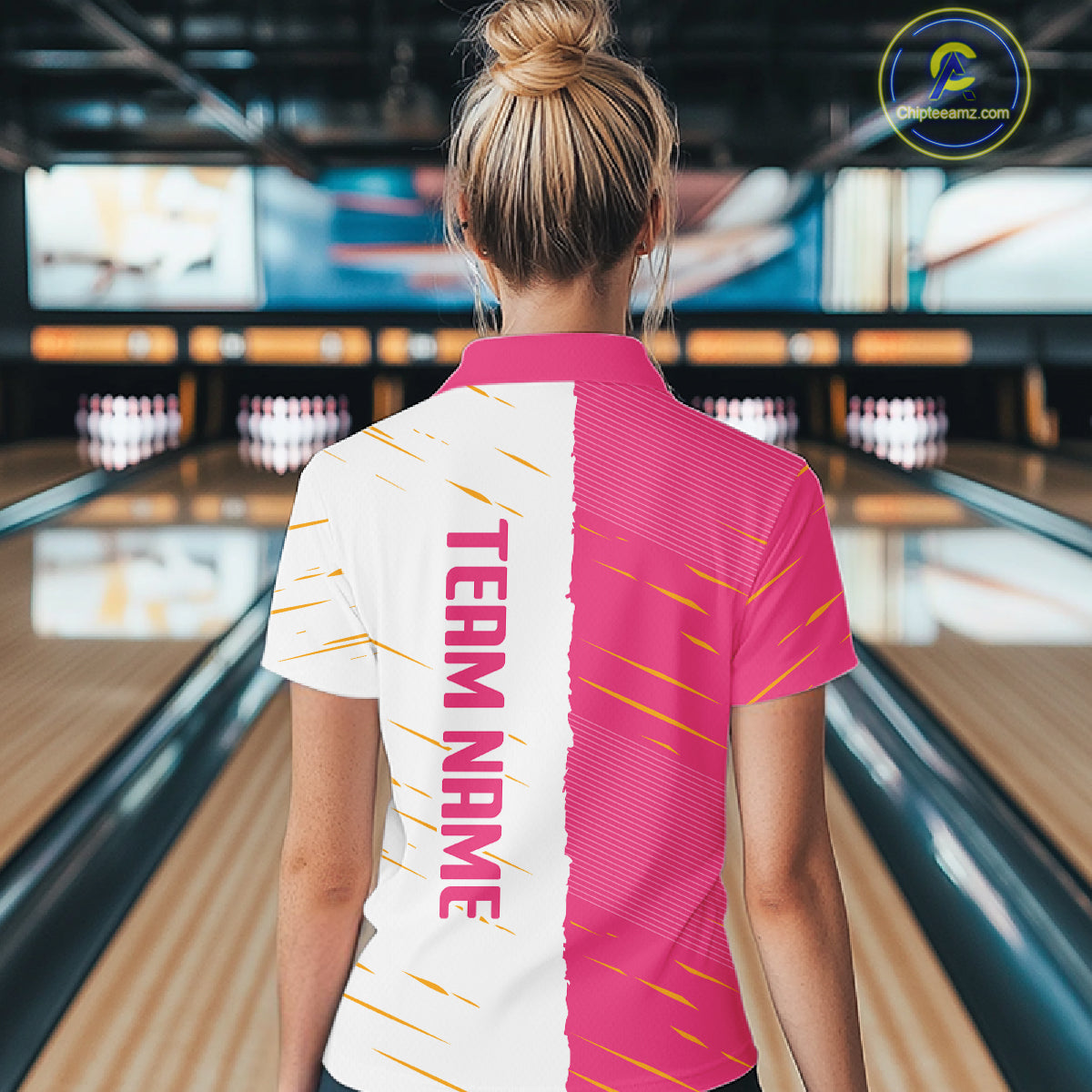 Beer Bowling Shirts Pink&White Beer Bowling Jersey for Team Women Men Bowl League MBL259