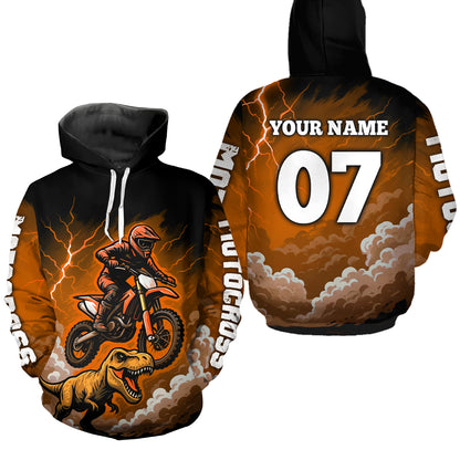 Custom Motocross Hoodie for Men Women Dirt Bike Racing Hoodie Custom Riding Shirt MH413