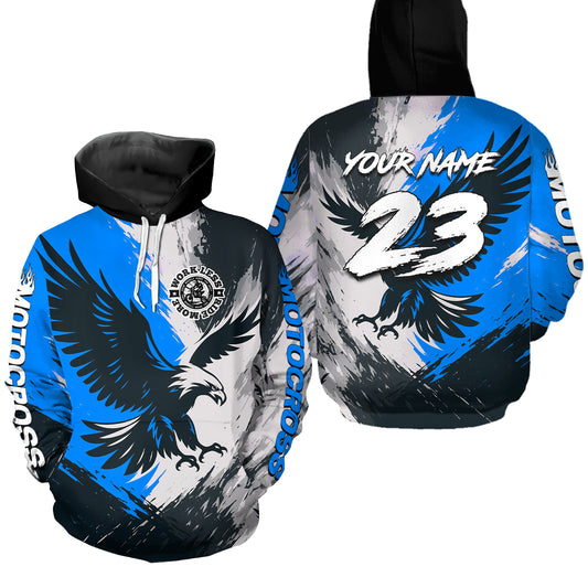 Eagle Motocross Hoodie for Men Women Dirt Bike Racing Hoodie Adult Hooded Shirt MH421