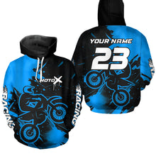 Load image into Gallery viewer, Custom Motocross Hoodie for Men Women Dirt Bike Racing Hoodie Adult Hooded Shirt MH426
