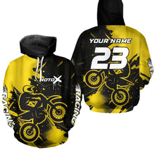 Load image into Gallery viewer, Custom Motocross Hoodie for Men Women Dirt Bike Racing Hoodie Adult Hooded Shirt MH426