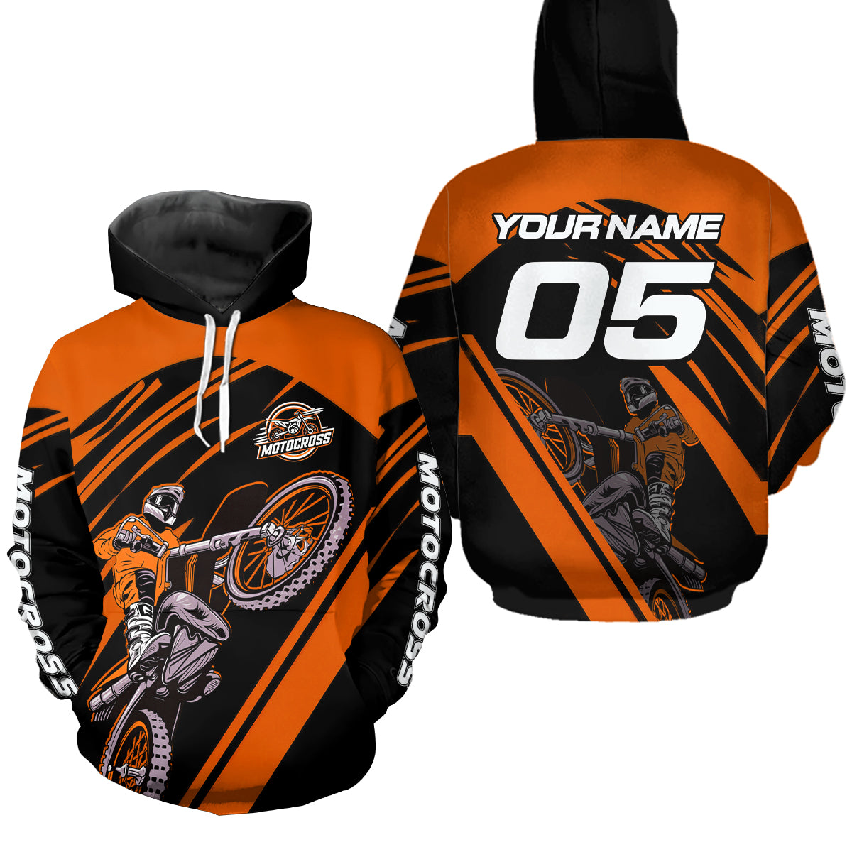 Custom Motocross Racing Hoodie for Men Women Adult Dirt Bike Hoodie Riding Shirt MH456