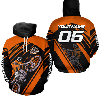 Custom Motocross Racing Hoodie for Men Women Adult Dirt Bike Hoodie Riding Shirt MH456