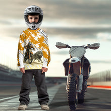 Load image into Gallery viewer, Wolf Motocross Racing Jersey Custom Dirt Bike Shirts for Men Kid Women Riding Jersey XM400