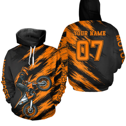 Custom Motocross Hoodie for Men Women Adult Dirt Bike Racing Hoodie Riding Shirt MH483