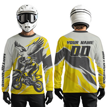 Load image into Gallery viewer, Yellow Eagle Custom Motocross Jersey Men Women Kid Dirt Bike Shirts Motorcycle Shirt XM435