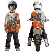Load image into Gallery viewer, Orange Eagle Custom Motocross Jersey Men Women Kid Dirt Bike Shirts Motorcycle Shirt XM435