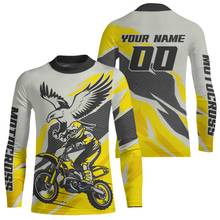 Load image into Gallery viewer, Yellow Eagle Custom Motocross Jersey Men Women Kid Dirt Bike Shirts Motorcycle Shirt XM435