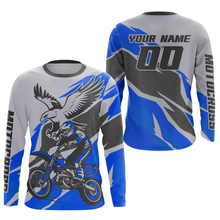 Load image into Gallery viewer, Blue Eagle Custom Motocross Jersey Men Women Kid Dirt Bike Shirts Motorcycle Shirt XM435