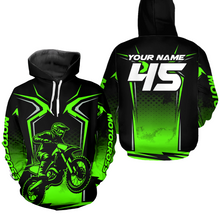 Load image into Gallery viewer, Custom Motocross Hoodie for Men Women Adult Dirt Bike Hoodie Off road Racing Shirt MH442