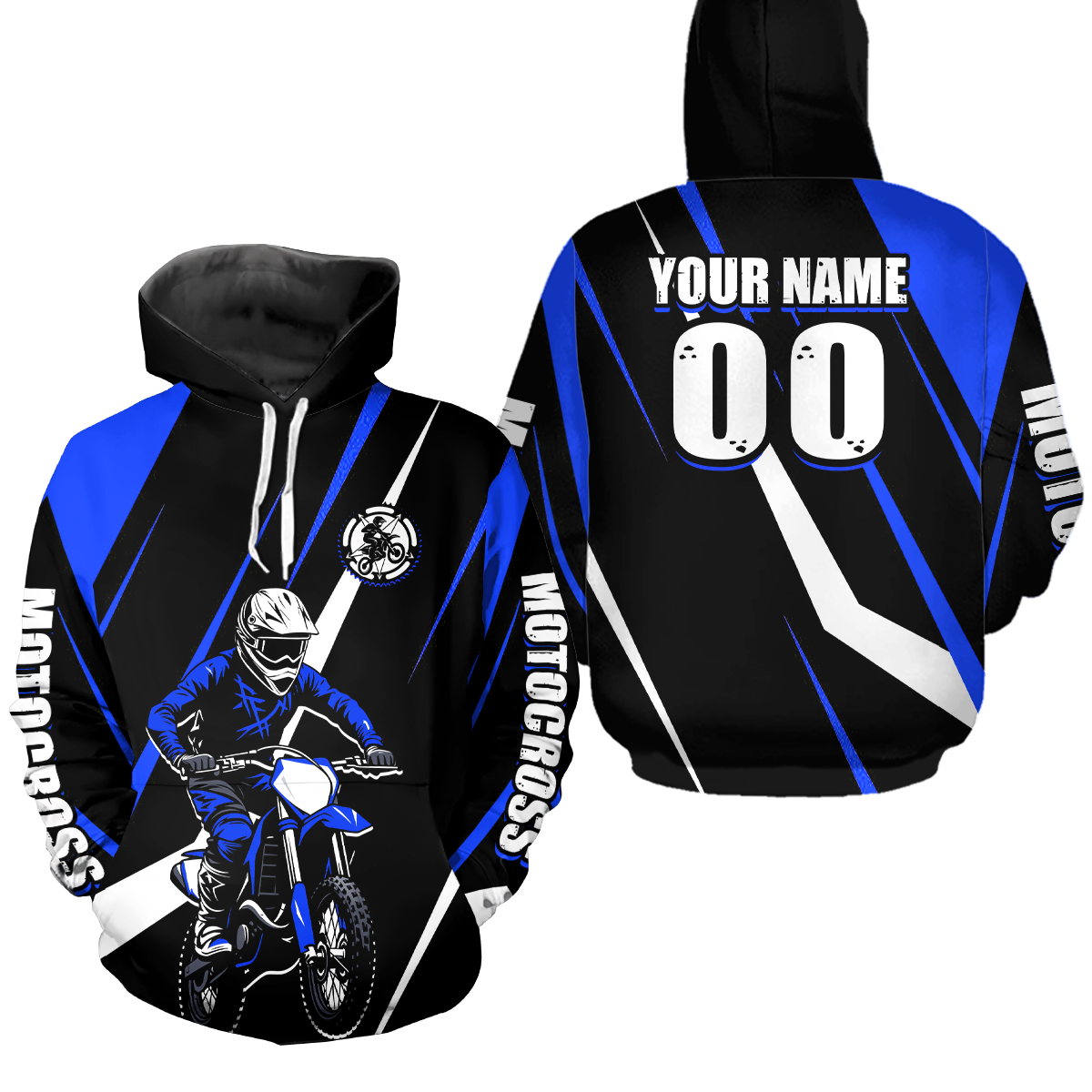 Custom Motocross Hoodie for Men Women Adult Dirt Bike Racing Hoodie Riding Shirt MH454