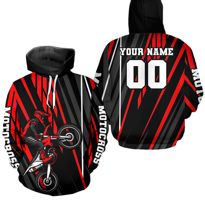 Custom Motocross Racing Hoodie for Men Women Adult Dirt Bike Hoodie Riding Shirt MH461