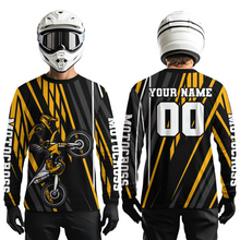 Load image into Gallery viewer, Orange Custom Motocross Jersey for Men Women Kid Dirt Bike Shirts Moto Racing Shirt XM461