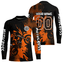 Load image into Gallery viewer, Orange Motocross Jersey Custom Dirt Bike Shirts Men Kid Women Motorcycle Jersey XM419