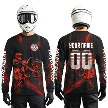 Load image into Gallery viewer, Orange Motocross Jersey for Kid Women Men Custom Dirt Bike Shirts Moto Racing Shirt XM427