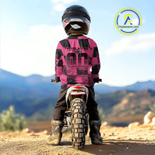 Load image into Gallery viewer, Pink Motocross Jersey for Women Kid Girl Custom Dirt Bike Shirts Motorcycle Racing Shirt XM431