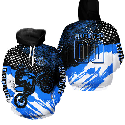 Custom Motocross Hoodie for Men Women Dirt Bike Racing Hoodie Moto Riding Shirt MH445