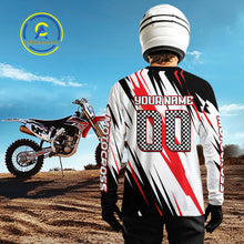 Load image into Gallery viewer, Custom Motocross Racing Jersey for Men Women Kid Dirt Bike Motorcycle Riding Shirt XM453
