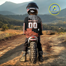 Load image into Gallery viewer, Orange Custom Motocross Racing Jersey for Kid Men Women Dirt Bike Shirts Moto Shirt XM478