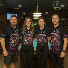 Load image into Gallery viewer, Custom Grim Reaper 8 Ball &amp; 9 Ball Billiard Shirt for Men Billiard Team Jersey Billiard League NNT189