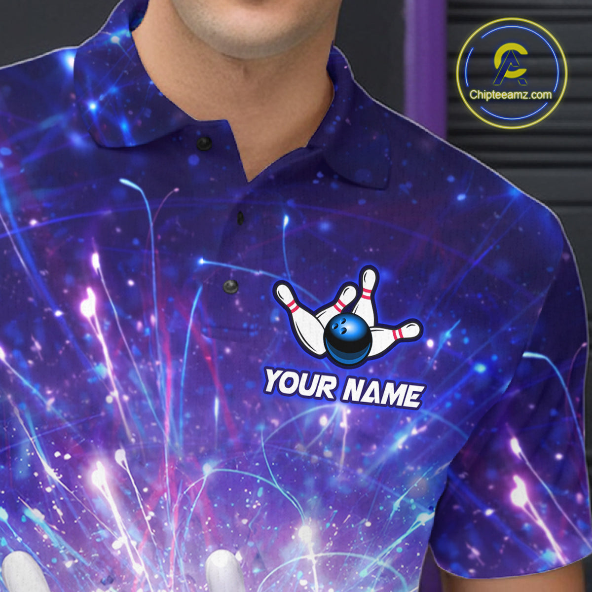 Custom Bowling Jersey for Men Bowling Uniform Polo & 1/4 Zip Bowling Shirts for Bowler and Team HNT231