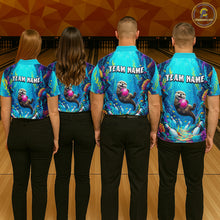 Load image into Gallery viewer, Custom Ocean Funny Otte Bowling Jersey for Men Funny Bowling Team Shirts Bowling Uniform HNT273